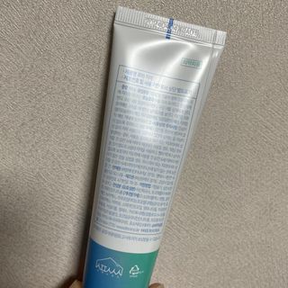 [심폐소생소] 무불소 임산부 천연 치약 — 4.5점을 준 리뷰어가 2021년 11월 올린 사용 사진