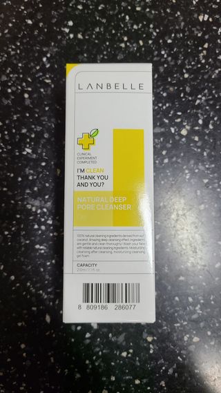 랑벨 내츄럴 딥 포어 클렌저 210ml (저자극 약산성 천연 클렌징 젤) — 5점을 준 리뷰어가 2022년 6월 올린 사용 사진