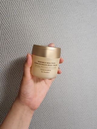 Dr.느루벗 느루벗 링클 솔루션 콘센트레이트 스네일 탄력 달팽이 크림 80g — 5점을 준 리뷰어가 2021년 5월 올린 사용 사진