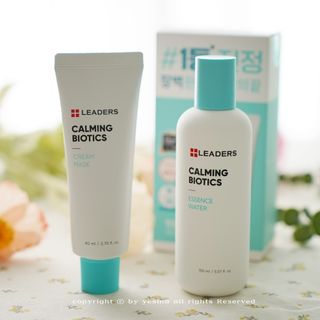 리더스코스메틱 리더스 카밍 바이오틱스 #1등 진정 기획세트 [에센스 워터150ml + 크림 마스크80ml] — 5점을 준 리뷰어가 2022년 9월 올린 사용 사진