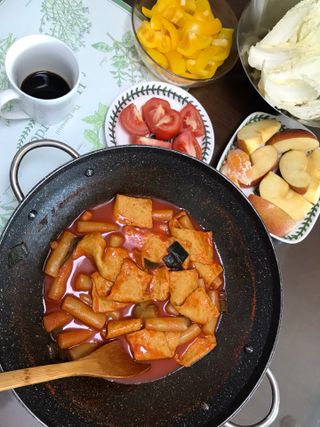 응큼떡볶이 — 5점을 준 리뷰어가 2021년 3월 올린 사용 사진