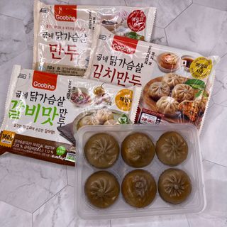 굽네몰 [굽네] 닭가슴살 만두 3종 9팩 — 5점을 준 리뷰어가 2021년 9월 올린 사용 사진