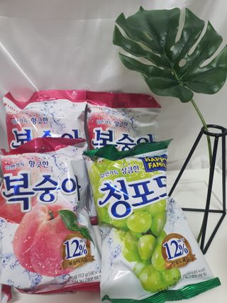 청포도캔디 복숭아캔디 — 5점을 준 리뷰어가 2022년 11월 올린 사용 사진