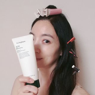 라로지크 X3 리페어 퍼퓸 헤어팩 150mℓ — 5점을 준 리뷰어가 2021년 12월 올린 사용 사진