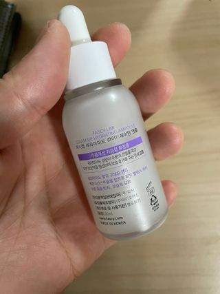 파시랩 세라마이드 하이드레이팅 앰플 — 5점을 준 리뷰어가 2021년 7월 올린 사용 사진