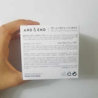앤앤드 앤드앤엔드 pH 밸런싱 스파클렌저 — 5점을 준 리뷰어가 2021년 2월 올린 사용 사진