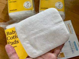 디어엘로디 프리미엄 유기농 유아 솜티슈 60매  2 + 1 PACK — 5점을 준 리뷰어가 2021년 3월 올린 사용 사진