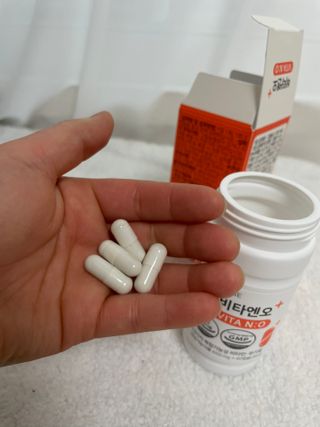 프리마인 성큼다가온 봄, 이너뷰티를 챙겨야 피부도 화사하게, 컨디션도 활기차게. 흡수율을 높인 고효율 비타민. — 5점을 준 리뷰어가 2022년 4월 올린 사용 사진