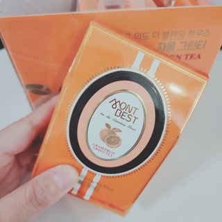 몽베스트 위드더 블랜딩 하우스 _자몽 그린티 — 5점을 준 리뷰어가 2022년 12월 올린 사용 사진