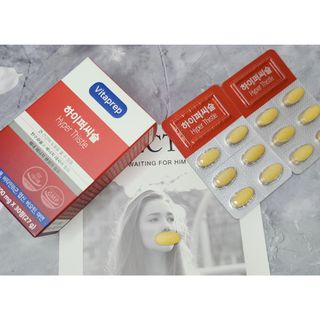 뉴트리션팩토리 비타프렙 하이퍼씨슬 밀크씨슬 900mg — 4.5점을 준 리뷰어가 2021년 7월 올린 사용 사진