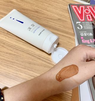 약손명가코스메틱 심결 깨어나는 맑음 팩 — 3점을 준 리뷰어가 2021년 2월 올린 사용 사진