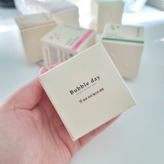 버블데이 배쓰밤 거품입욕제 버블바 6종 — 5점을 준 리뷰어가 2021년 8월 올린 사용 사진