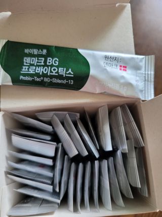 바이탈스푼덴마크BG프로바이오틱스 — 5점을 준 리뷰어가 2021년 6월 올린 사용 사진