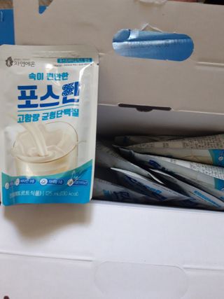 자연에온 마시는 프로틴 고함량 균형단백질 음료 포스틴 125ml 10개입 1BOX — 5점을 준 리뷰어가 2021년 5월 올린 사용 사진