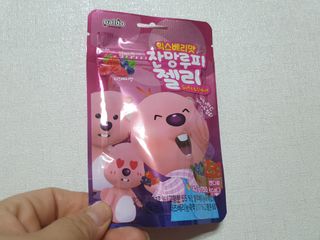 [팔도] 잔망루피젤리 믹스베리맛 42g 8개 — 5점을 준 리뷰어가 2022년 2월 올린 사용 사진