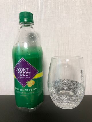 몽베스트 Montbest with Sparkling water Lemon OR Lime 20병(랜덤) — 5점을 준 리뷰어가 2021년 10월 올린 사용 사진