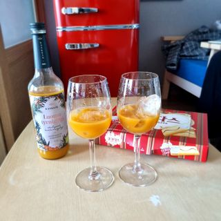 H365 [Kaskein Luomutyrniglögi] 핀란드 전통 무알콜 멀드와인 시벅톤 글로기 — 5점을 준 리뷰어가 2021년 4월 올린 사용 사진