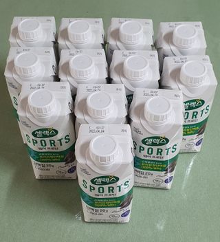 셀렉스스포츠 셀렉스 스포츠 드링크 초콜릿 _ 330ml x 12팩 — 5점을 준 리뷰어가 2021년 10월 올린 사용 사진
