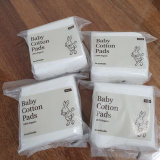 디어엘로디 프리미엄 유기농 베이비 솜티슈 40매 3 + 1 PACK — 5점을 준 리뷰어가 2021년 3월 올린 사용 사진