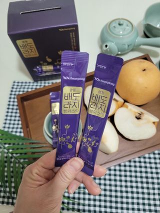 광동생활건강 나우 [광동] 배도라지 쌍화스틱 10mL x 100포 — 5점을 준 리뷰어가 2023년 3월 올린 사용 사진