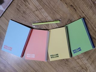 리훈 언제든지 필요한 기본 아이템 아무노트 4권세트+저점도펜[색상랜덤배송] — 4점을 준 리뷰어가 2021년 6월 올린 사용 사진