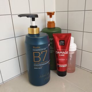 [포레스트스토리] 탈모증상완화 샴푸 1,000ml — 5점을 준 리뷰어가 2022년 3월 올린 사용 사진