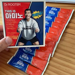 [닥터루템] THIS IS 아미노 디스이즈아미노 필수 조원희 아미노산 1box(15포) — 5점을 준 리뷰어가 2022년 11월 올린 사용 사진