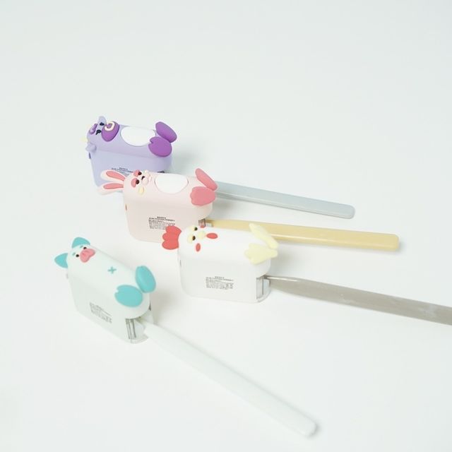 고마즈 동물캐릭터 칫솔살균기 리뷰 사진
