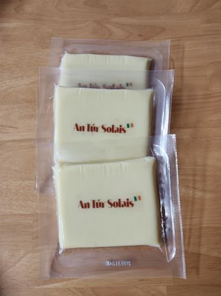 앙투어솔레 아일랜드 구워먹는 치즈 100 자연 치즈 와인안주 300g(100g x 3팩) — 5점을 준 리뷰어가 2022년 10월 올린 사용 사진