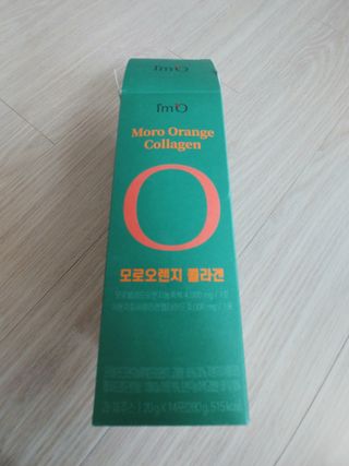 아임오 모로오렌지 콜라겐 1box (14포) — 5점을 준 리뷰어가 2023년 3월 올린 사용 사진