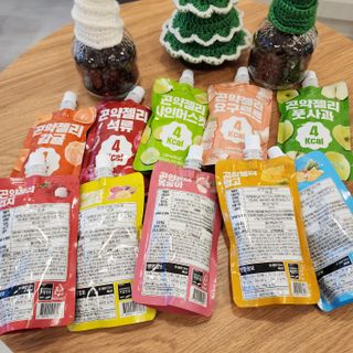 참앤들황토농원 10가지 맛, 입맛대로 스페셜하게~ 가볍게 한 포 땡! 곤약젤리 스페셜 패키지 130ml x 30포 — 5점을 준 리뷰어가 2022년 12월 올린 사용 사진