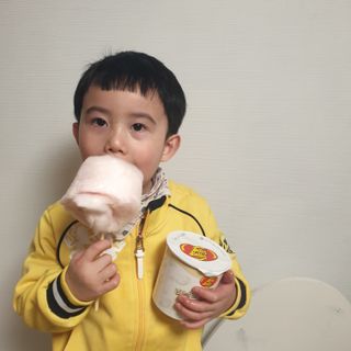 젤리벨리 솜사탕 2종-딸기치즈케이크, 바닐라 — 5점을 준 리뷰어가 2022년 4월 올린 사용 사진