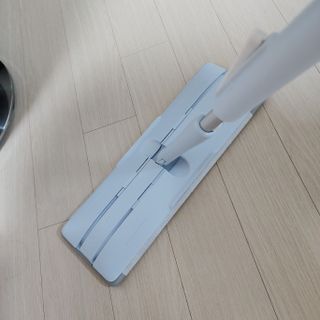3M 스카치브라이트 파스텔블루 대형 밀대걸레 + 물걸레청소포 대형 30매 세트 — 5점을 준 리뷰어가 2023년 12월 올린 사용 사진