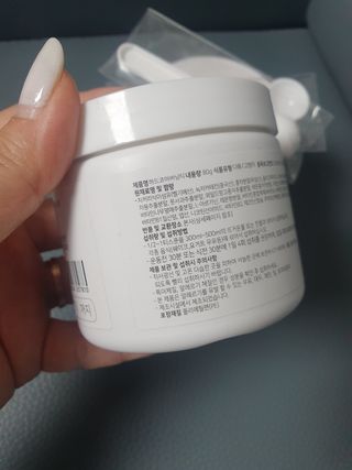 뉴트리션팩토리 하드코어버닝티 오리지널 — 4점을 준 리뷰어가 2021년 10월 올린 사용 사진