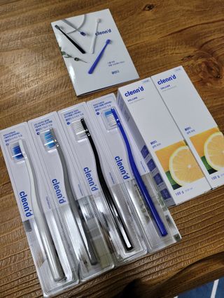 주식회사 클린디 [클린디] 고기능성 칫솔 세트_기능모/탄력모/미세모/초극세모 — 5점을 준 리뷰어가 2022년 4월 올린 사용 사진