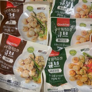굽네몰 굽네 닭가슴살 큐브 3종 9팩 — 5점을 준 리뷰어가 2021년 11월 올린 사용 사진
