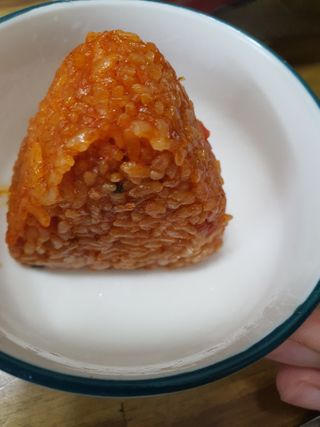 삼양냉동 [삼양] 불닭참치마요구운주먹밥+불닭볶음김치구운주먹밥 2세트구성 — 4.5점을 준 리뷰어가 2021년 2월 올린 사용 사진