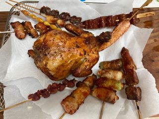 [다물꼬치] 모듬꼬치 10개 +데리야끼소스120g+매운고추소스120g — 2점을 준 리뷰어가 2021년 10월 올린 사용 사진