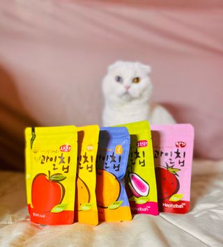 아비삭과일칩 5종 /딸기,사과,배,귤,무화과 5종 — 4.5점을 준 리뷰어가 2021년 4월 올린 사용 사진