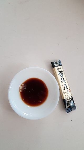 [광동제약] 광동 광옥고 홍삼 본 30포+쇼핑백 증정 — 5점을 준 리뷰어가 2021년 12월 올린 사용 사진