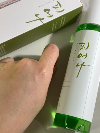 에클리스 피어나 스킨토너 — 4.5점을 준 리뷰어가 2022년 3월 올린 사용 사진