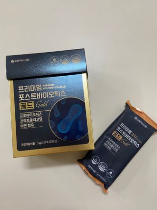 서울약사신협_프리미엄포스트바이오틱스골드_5g x 50포 — 5점을 준 리뷰어가 2021년 4월 올린 사용 사진