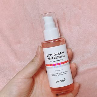 썸헤어 / SUMHAIR 썸헤어 실키 테라피 헤어 에센스 — 4점을 준 리뷰어가 2021년 4월 올린 사용 사진