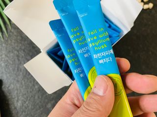 메디포스트 모비타 바디코드 식이섬유 차전자피에 빠지다 30포 — 5점을 준 리뷰어가 2023년 1월 올린 사용 사진