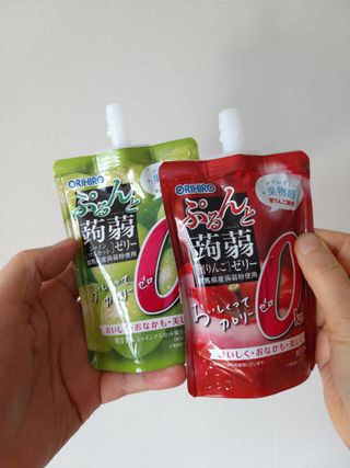 ORIHIRO 오리히로 곤약젤리 제로칼로리 130g 4종 4팩(맛별로 1팩씩) — 5점을 준 리뷰어가 2023년 1월 올린 사용 사진