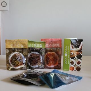하나마이 [마마쿡] 전 청와대 천상현 셰프의 밑반찬  5종세트(소고기 장조림+연근조림+진미채+간장김자반+새우김자반) — 5점을 준 리뷰어가 2023년 4월 올린 사용 사진