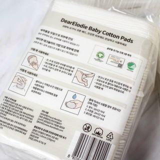 디어엘로디 프리미엄 유기농 유아 솜티슈 60매  2 + 1 PACK — 5점을 준 리뷰어가 2021년 3월 올린 사용 사진