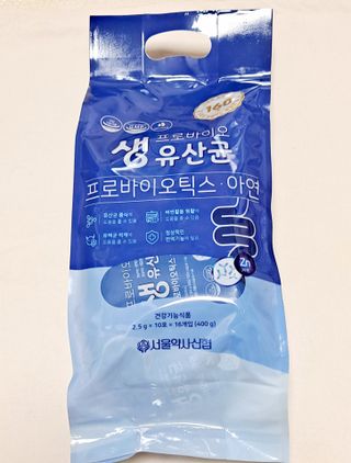 서울약사신협_프로바이오 생유산균 2.5g 160포 — 5점을 준 리뷰어가 2021년 7월 올린 사용 사진