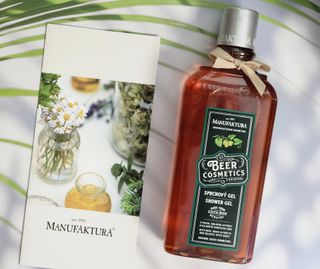 체코 비건화장품 마뉴팍투라 향좋은 천연 맥주샴푸 맥주샤워젤 — 4.5점을 준 리뷰어가 2022년 5월 올린 사용 사진