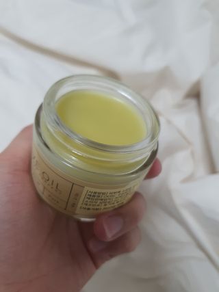 올리브 오일 스킨케어 컴퍼니 [OOSC] 순한 베이비 퓨어 수딩밤 오리지널 60g — 4점을 준 리뷰어가 2021년 4월 올린 사용 사진
